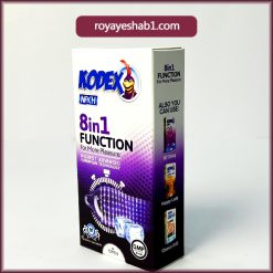 1کاندوم خاردار درشت تاخیری 8×1 فانکشن کدکس