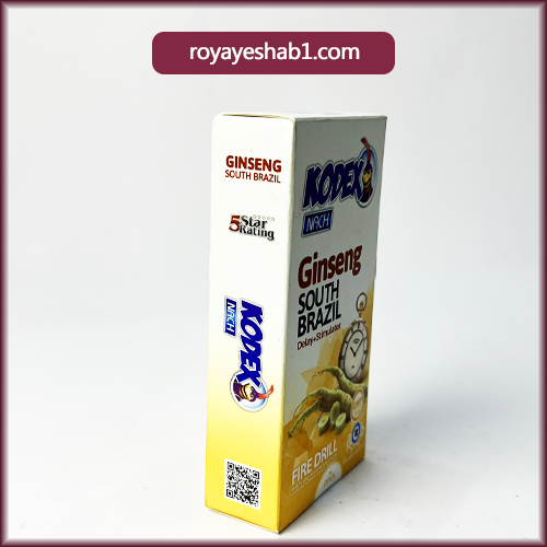 کاندوم تاخیری جنسینگ کدکس 4 کاندوم تاخیری جنسینگ کدکس - Image 4