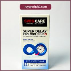 کاندوم فوق تاخیری سوئیس کر Swisscare Super Delay