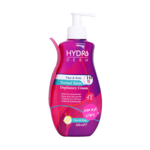 پک بهداشتی بانوان 34 Hydroderm Depilatory Cream for Face and Body 330 ml prev ui min 300x300 1