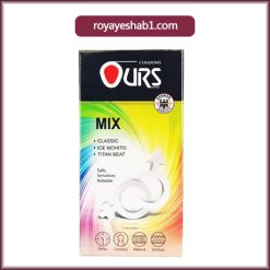 کاندوم اورز مدل MIX (کلاسیک، موهیتو، تیتان بیت)