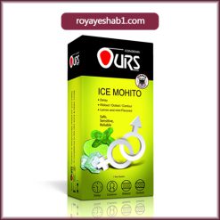 کاندوم اورز مدل ice mohito موهیتو یخ