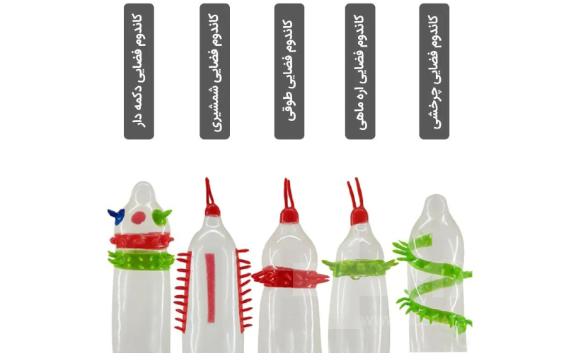 Types of space condoms