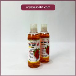 ژل شستشوی بدن لنسیاد با اسکراپ توت فرنگی