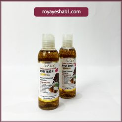 ژل شستشوی بدن لنسیاد با اسکراپ قهوه و نارگیل