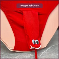 شورت مردانه فانتزی طرح مار فری سایز کد 1721