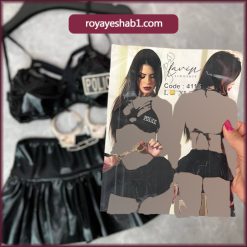 ست فانتزی پلیسی👮‍♀️همراه با دستبند فلزی کد 4115