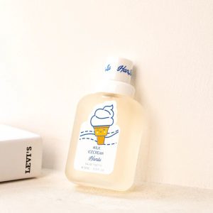 عطر بیکینی هانلو رایحه شیری وانیلی با بوی دسر کد 03 4 3