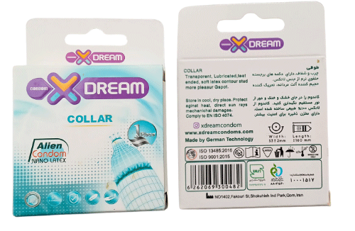 پک 4 تایی کاندوم فضایی ایکس دریم 7 collarrrrr