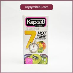 کاندوم تاخیری میوه ای 7 کاره کاپوت- 7Hot Time Tropical Twist