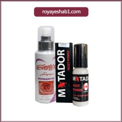 پک کرم تاخیری ماتادور و ژل روان کننده رمانتیک سیمپلکس