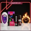 پک کرم تاخیری ماتادور و ژل روان کننده ارگاسم و گرم کننده بادیگارد
