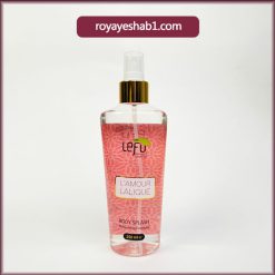 بادی اسپلش زنانه لفو با رایحه لامور لالیک(LAMOUR LALIQUE)