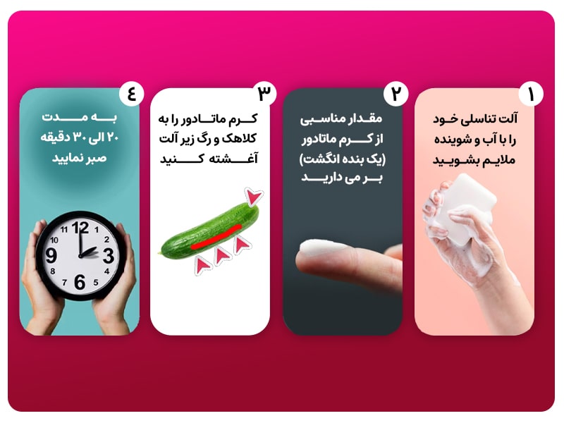 نحوه استفاده صحیح از کرم تاخیری | راهنمای کامل استفاده ایمن و مؤثر 3 نحوه استفاده از کرم تاخیری