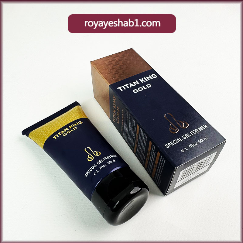 ژل تیتان کینگ گلد تقویت کننده جنسی (TITAN KING GOLD) 2 ژل تقویت کننده جنسی تیتان کینگ گلد (TITAN KING GOLD)