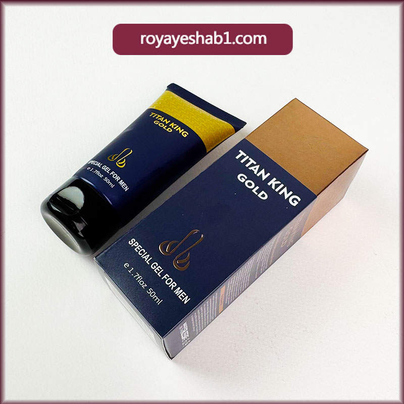 ژل تیتان کینگ گلد تقویت کننده جنسی (TITAN KING GOLD) 3 ژل تقویت کننده جنسی تیتان کینگ گلد (TITAN KING GOLD)