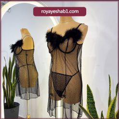 لباس خواب نگین دار کد 347