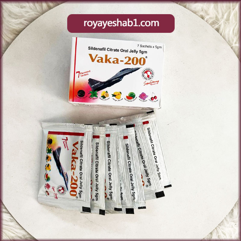 ژل خوراکی تقویت نعوظ واکا 200 (VAKA-200) 3 ژل خوراکی تقویت نعوظ واکا 200 (VAKA-200)