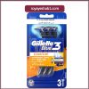 خود تراش ژیلت مدل Blue3 Comfort بسته 3 عددی