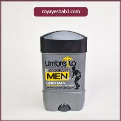 استیک ضد تعریق جامد آمبرلا مخصوص آقایان در 3 رایحه 9 استیک ضد تعریق جامد آمبرلا مخصوص آقایان در 3 رایحه