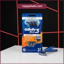 خود تراش ژیلت مدل Blue3 Comfort بسته 3 عددی