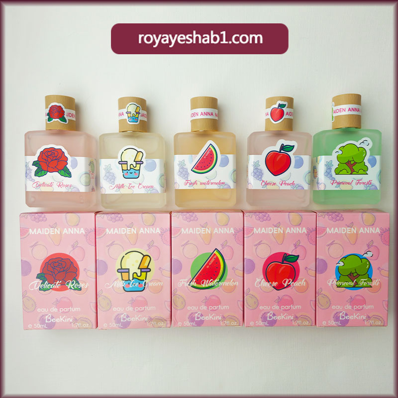 عطر بیکینی مایدن آنا در 5 رایحه متفاوت